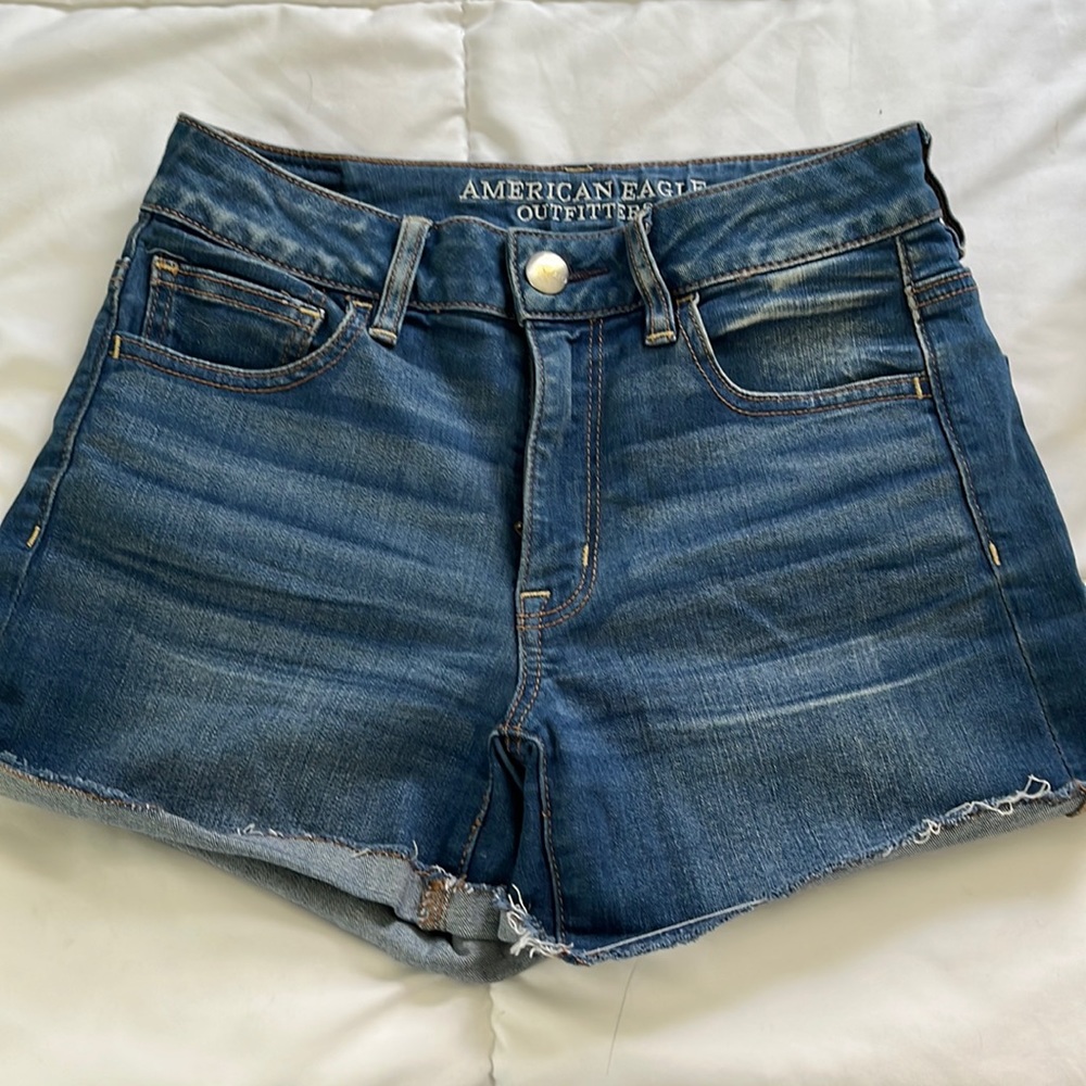 American eagle jean shorts